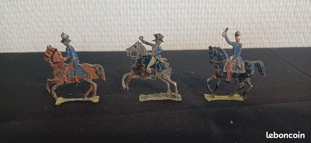Plats d'étan - Znnfguren - Flat Tn : 33 soldats prussens guerre en dentelle | eBay