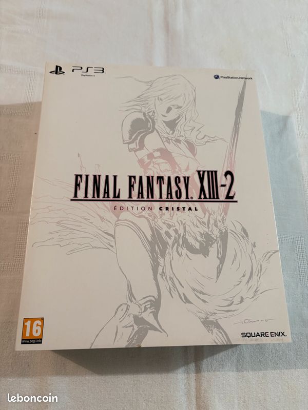 Final Fantasy XIII-2 Edition Collector – PS3, Jeu Et Cartes Scellés, Comme Neuf