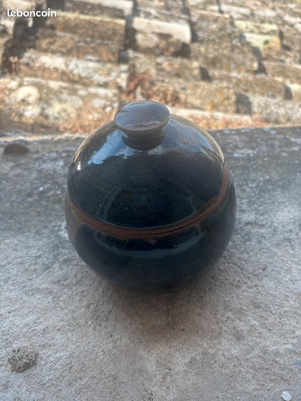 Pot en grès / céramique d’art signé – Pièce originale - Rémi Trotereau (image 1)