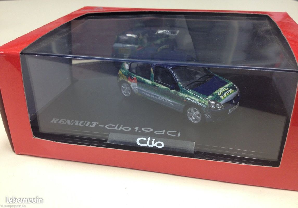 Modèle Réduit Renault Clio Police 2002 échelle 1/43 - Norev Neuf Sous Boîte