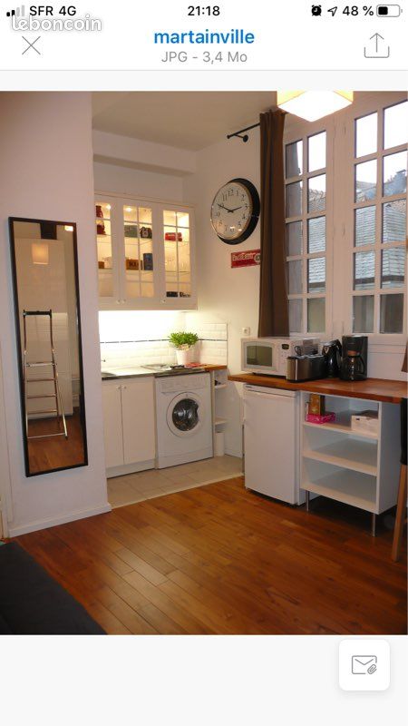 Appartement 1 pièce 19 m² · à Rouen · 19 m² · 595 €