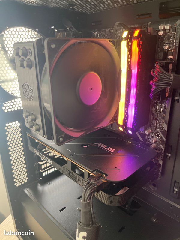 Pc gaming amd ryzen 16gb ram + 5 3600 + rx 6600 (image 6)
