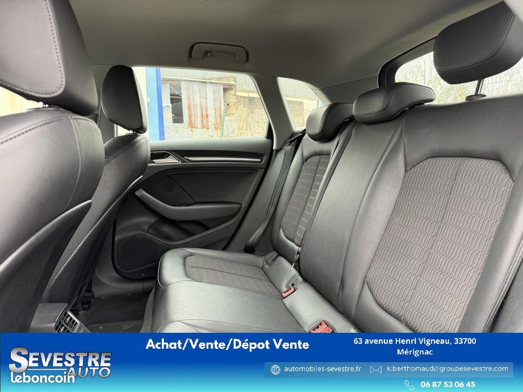 AUDI A3 1.0 TFSI G-tron 110CH Business Line - GARANTIE 6MOIS TVA (image 16)