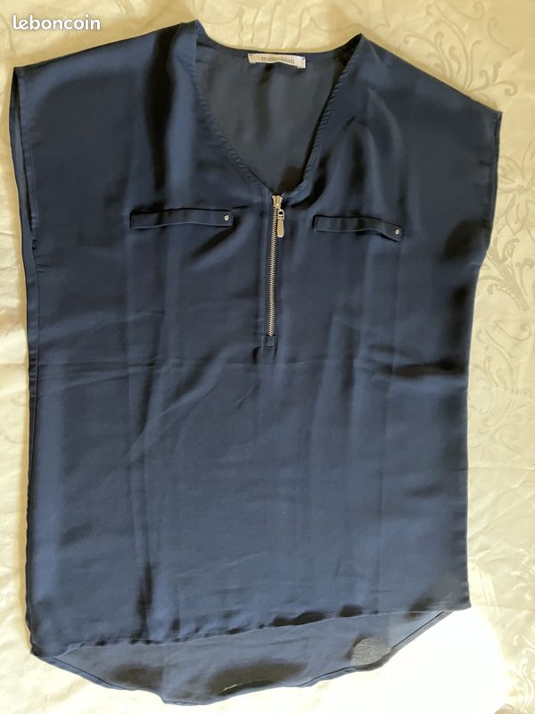 Chemise Spectacle Kingsland 'Paisely' Sans Manches – Femme S – Neuve
