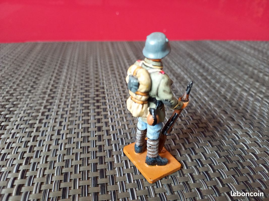 Lot De 9 Soldats De Plomb Allemands/Autrichiens 1914-1918 - Hauteur 4cm - Collection