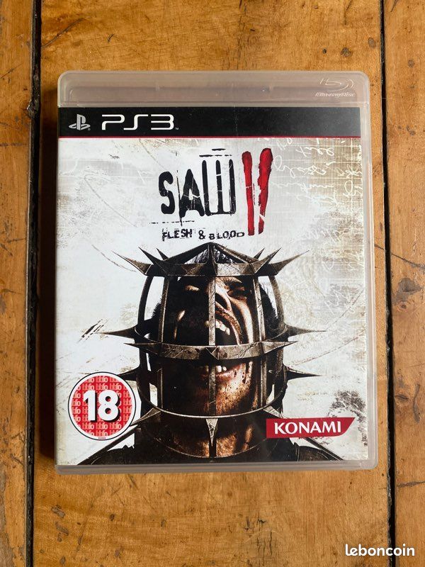 Saw 2 flash Blood complet pour Sony PS3 version anglaise (image 1)