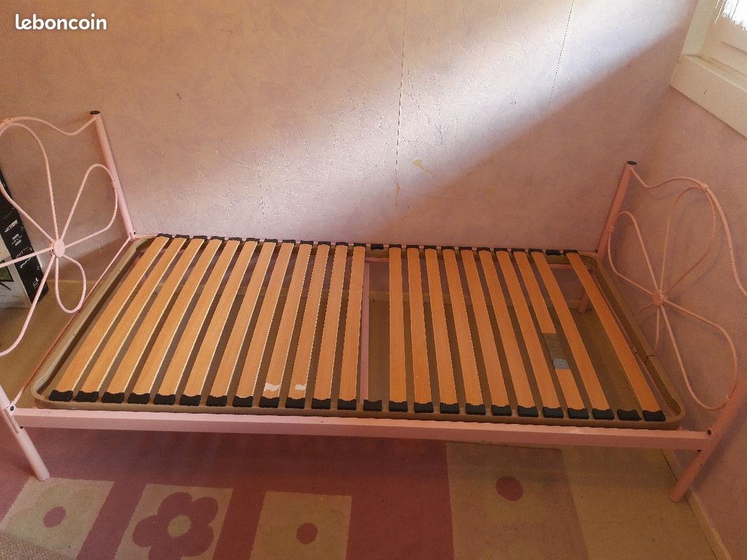 Le lit et sommier 90x200 cm (image 4)