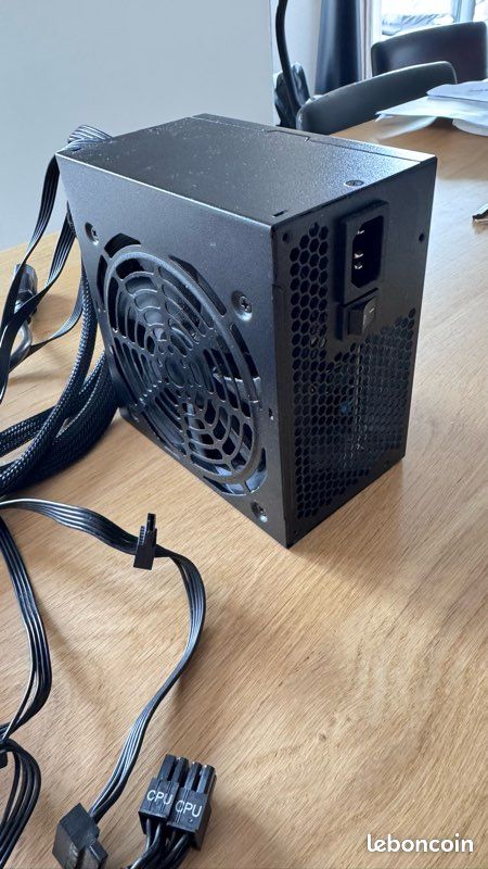 Textorm TX500+ Alimentation 500W ATX 12V Ventilateur 120 mm - 80PLUS