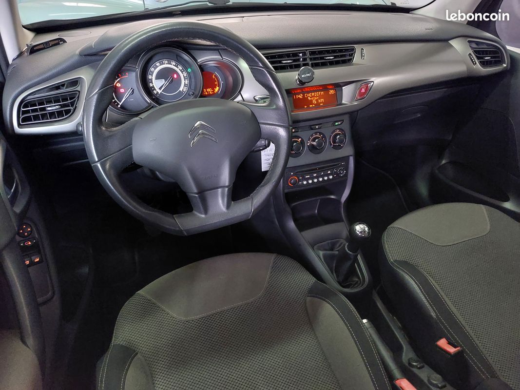 Citroen C3 1.4 HDI 70 Confort BVM5, 116.109km certifiés, 2ème main depuis 2015, Origine France, Révisée avec dossier d'entretien complet, 28 photos grand format disponibles (image 4)