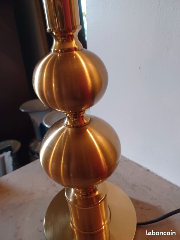 Grande lampe Hollywood dorée (image 3)
