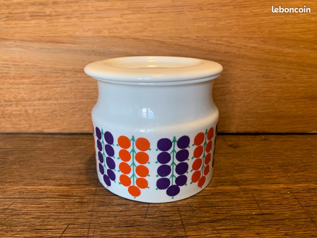 5 pots à confiture Arabia Finland vintage années 70 (image 3)