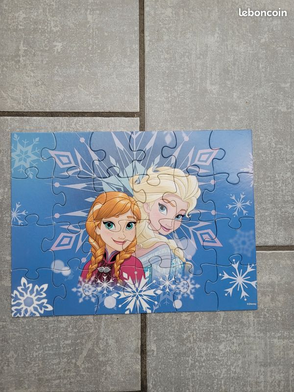 Puzzle 2 x 24 p reine des neiges (image 2)