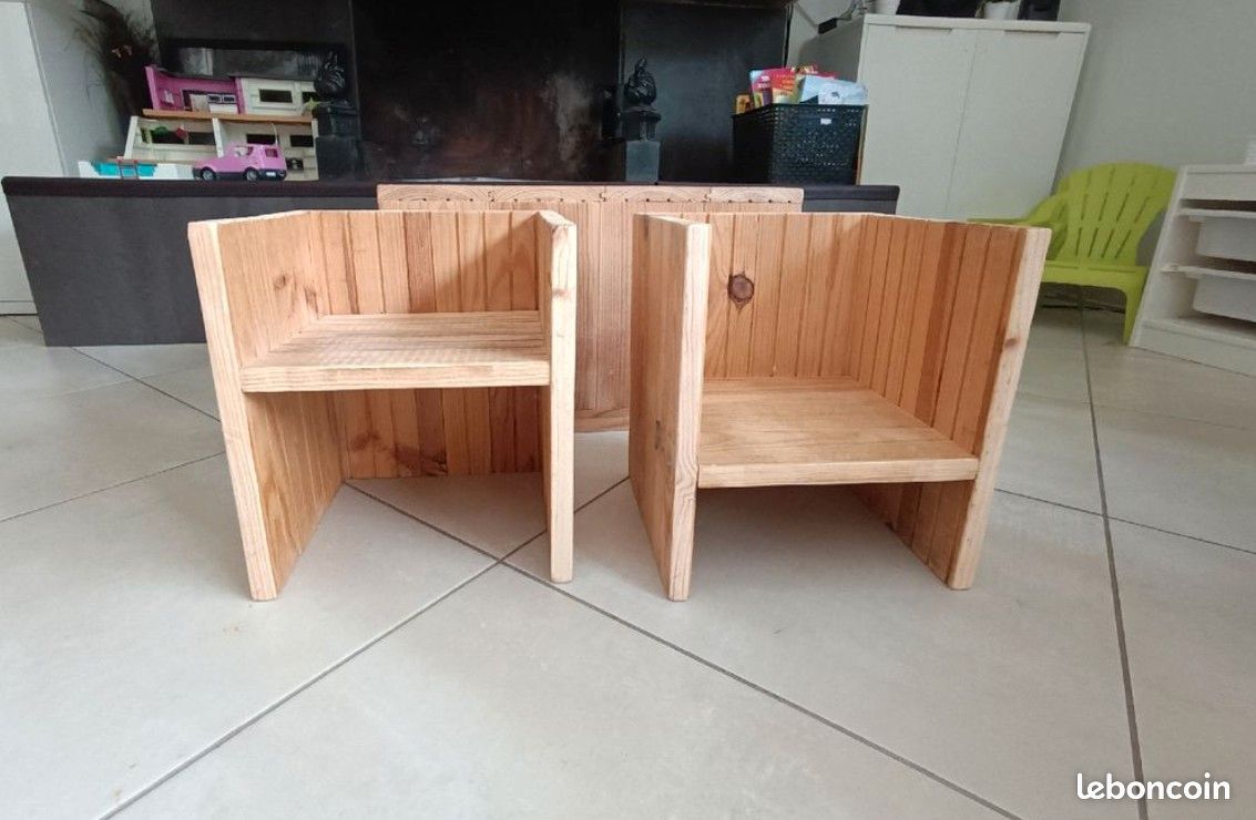 Tables et chaises style Montessori (image 3)