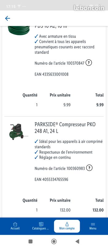 Compresseur parker (image 1)