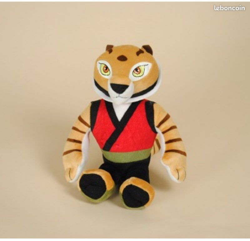 Peluche Tigresse Kung Fu Panda Seri Jakala DREAMWORKS HEROES (image 1)