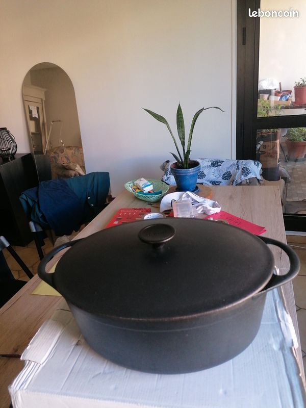 Cocotte en fonte émaillée doufeu cousances | Selency