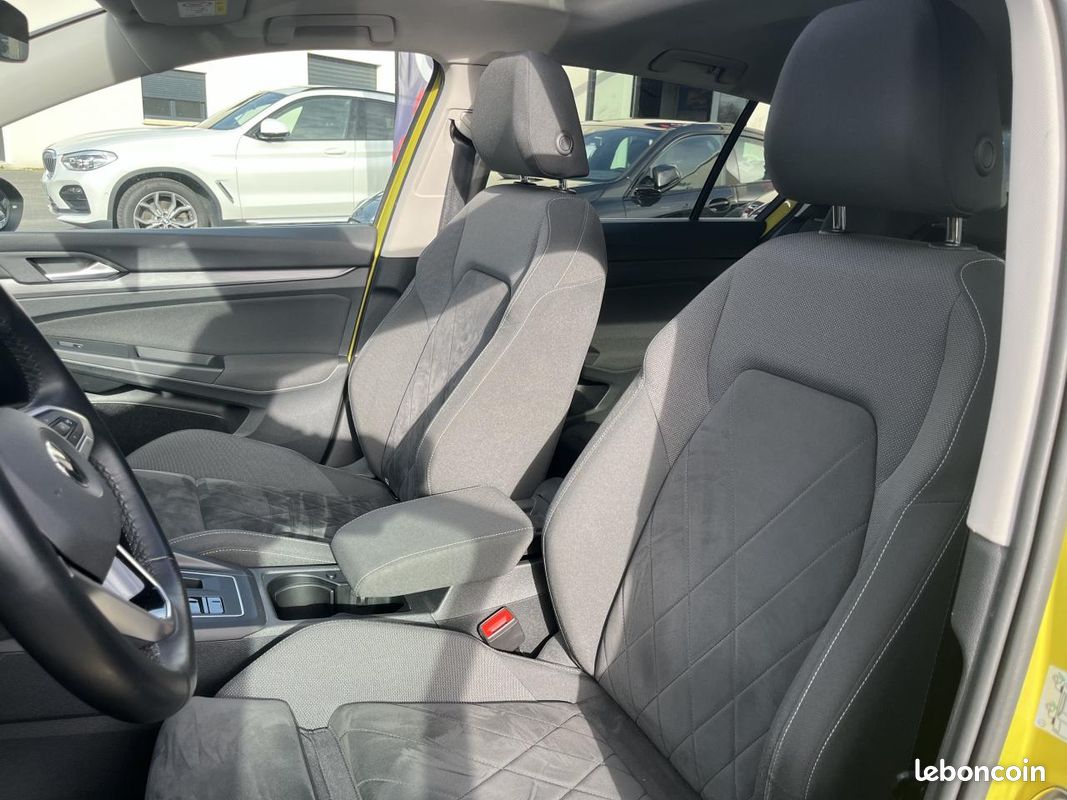 VOLKSWAGEN GOLF 1.5 eTSI OPF 150ch Style 1st DSG7 - Attelage/T.O/IQ Light/Sièges AV chauff/JA 18 (image 7)
