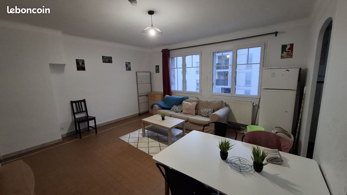 Appartement 4 pièces 72 m² · à Villeurbanne · 72 m² · 595 €/mois