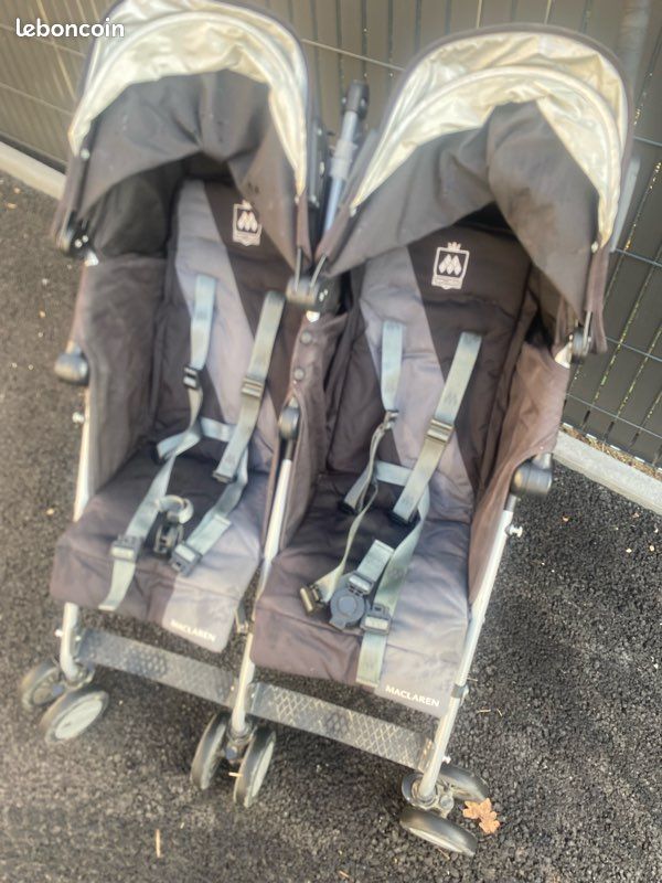 Poussette Maclaren Poussette Canne Jumeaux Occasion Poussette