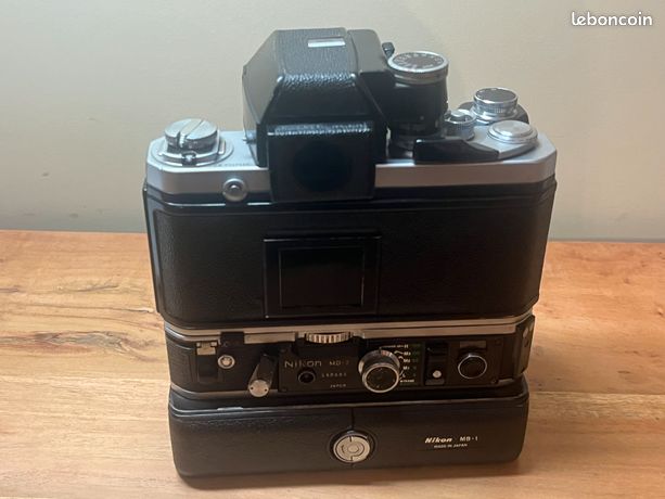 Moteur Nikon MD-2 + Complément MB-1 Pour Nikon F2 – Occasion, Fonctionne