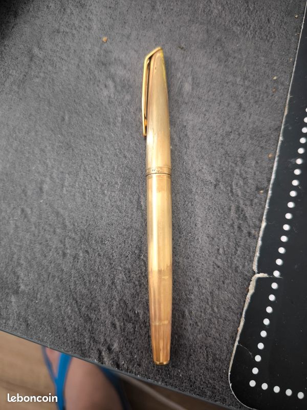 Waterman Carène Stylo plume, Noir brillant, plume moyenne 18K