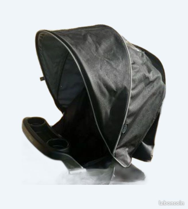 Pare-soleil capote arrière pour poussette double Graco Stadium Duo