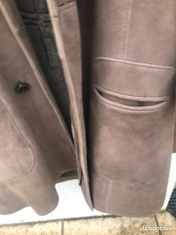Vends manteau cuir retourné et mouton pour femme (image 6)