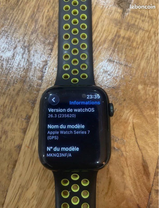 Apple Watch série 7 collaboration Nike (image 7)
