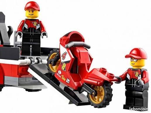 Lego City 60084 - Le transport des motos de course - neuf en boite scellée (image 6)