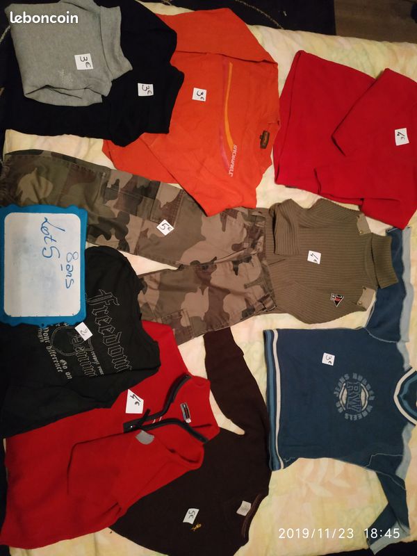 Vêtements 8 ans garçon (image 3)