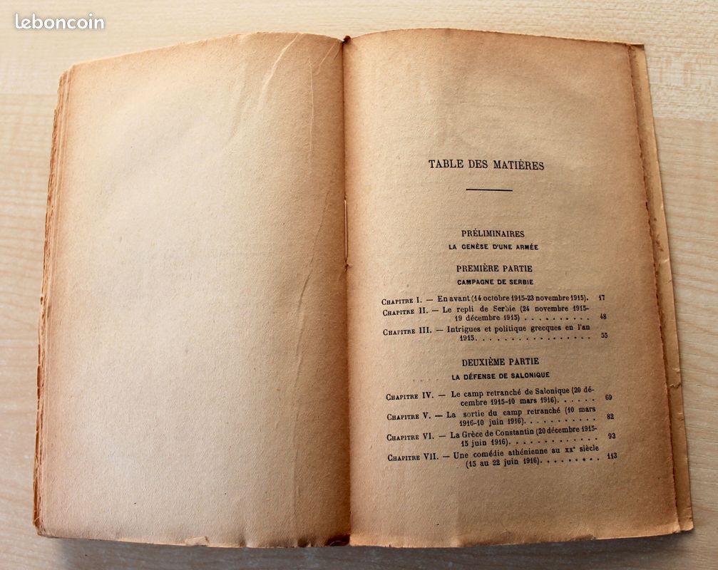 Mon commandement en orient (1916-1918) - 1920 general sarrail editeur flammarion (image 3)