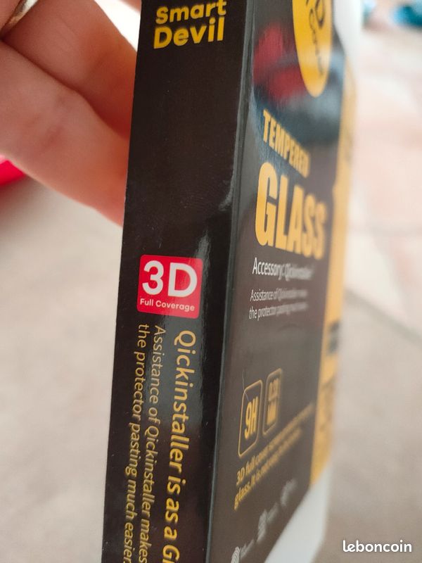 Verre trempé vitre anti cassé Huawei p40 2 packs (image 1)