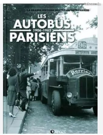 Livre "les autobus parisiens" (image 1)