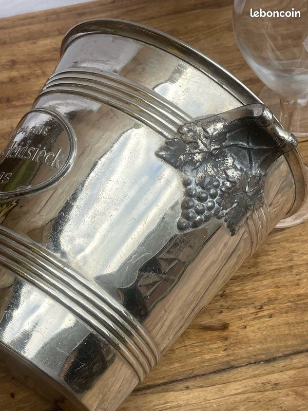 SEAU A CHAMPAGNE A. JACQUART ET FILS HT 23CM
