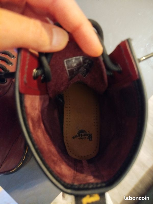 Dr. Martens femme bordeaux (image 9)