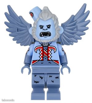 Minifigurine LEGO Super Heroe - SH0418b Flying Monkey - Bared Teeth (image 1)