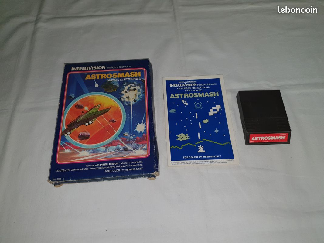 Astrosmash mattel intellivision en boite (image 1)
