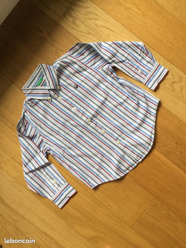 Chemise Benetton 4-5 ans (XS) (image 1)