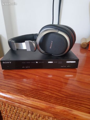 CASQUE Audio SONY MDR-3 vintage 1979 - jack 6.35 fonctionnel