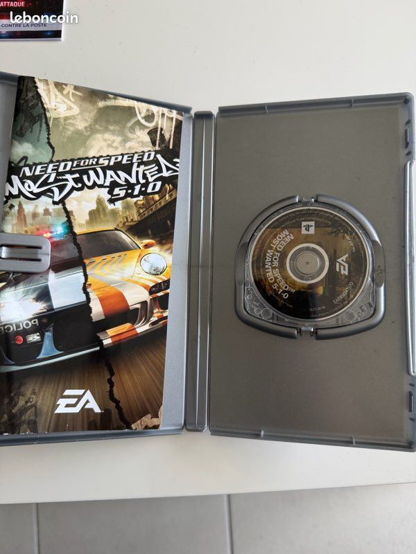 Need For Speed Most Wanted Sur Sony PSP – Complet Et En Bon état