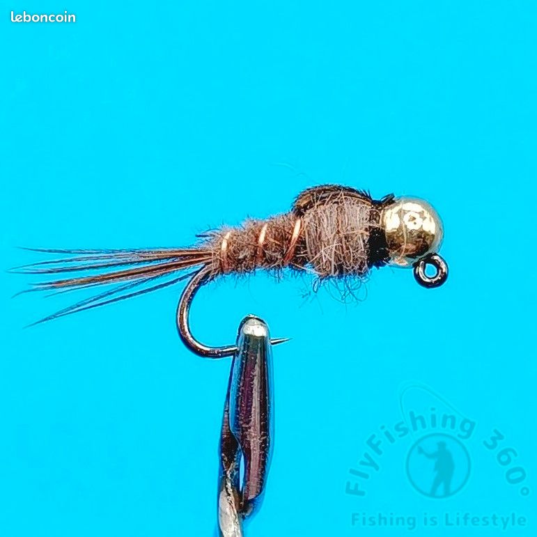 EURONYMPHING mouche pour la pêche. Nymphes pour Ombre, truite, etc (image 4)