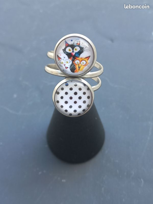 Bague chat fou – Fantaisie et originalité au bout des doigts (image 1)