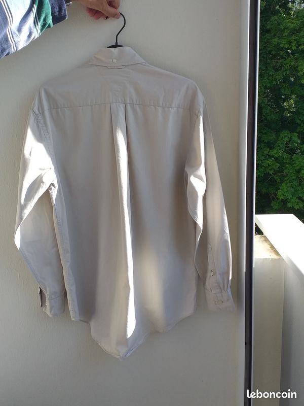 Chemise Tommy Hilfiger neuve taille S beige (image 8)