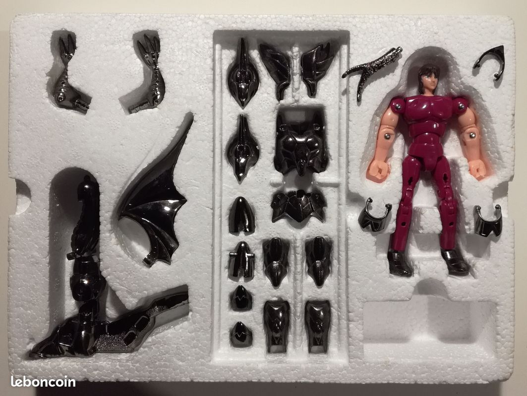 Figurine Vintage Saint Seiya – Alpha Siegfried Odin Arc – Bandai 1988, état D'occasion