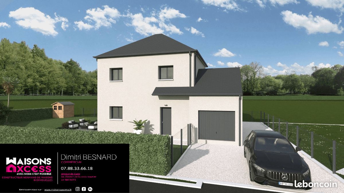 Maison 4 pièces 102 m² · à Les Monts d'Aunay · 102 m² · 219 400 €