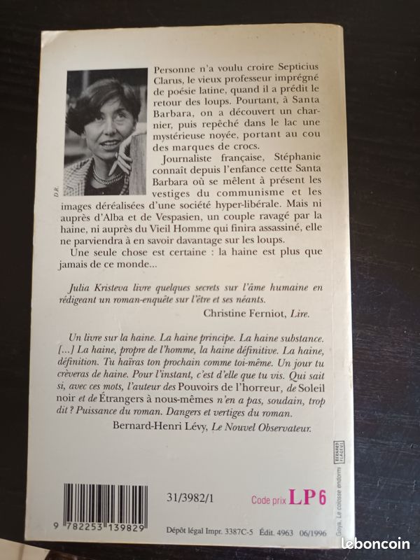 Livre de Julia Kristeva (image 2)