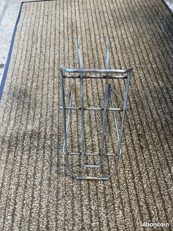 PORTE BAGAGE AVANT acier vélo ancien vintage EUR 17,90 - FR