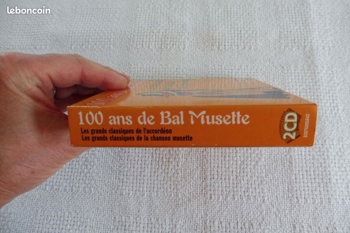 2 CD 100 ans de BAL MUSETTE - Les Grands Classiques de l'Accordéon et de la Chanson Musette - cig13 (image 3)
