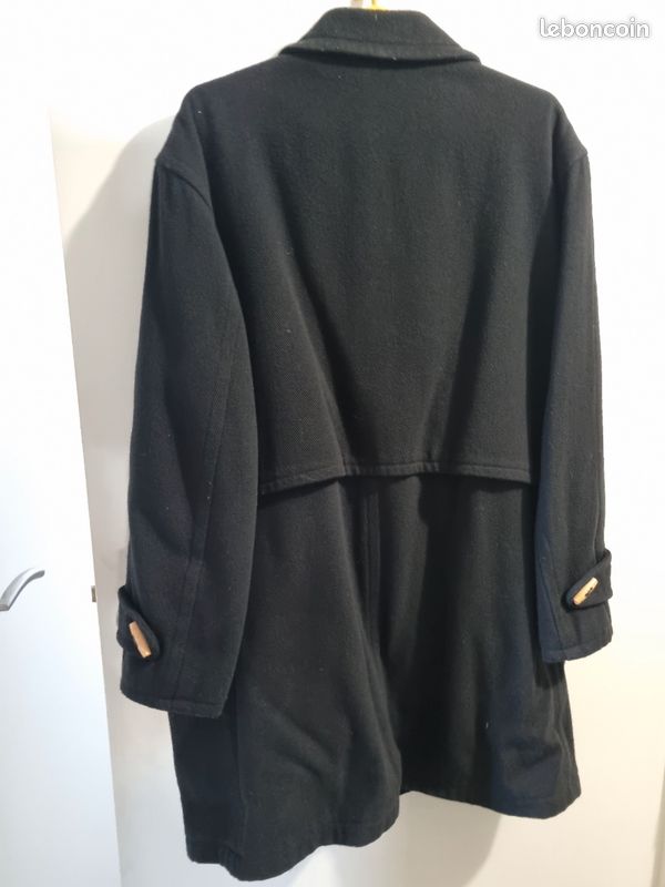 Manteau caban bleu marine/noir (image 2)