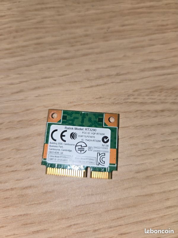 Carte WiFi Pour Ordinateur Portable HP 17-BY1012NF - Occasion Fonctionnelle
